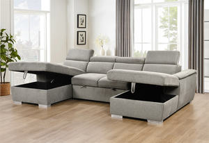 आपूर्तिकर्ता आधुनिक सोफे से बाहर निकाला गया आर्मचेयर चीन भंडारण कंटेनर के साथ सोफे बिस्तर के पीछे से बाहर निकाला गया - Product Image 4