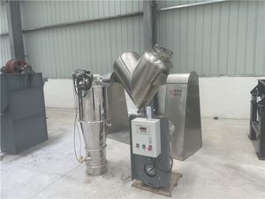 Mezcladora Vertical en V de Acero Inoxidable, Mezcladora de Polvo, Equipo para Mezclar Productos Químicos - Product Image 5