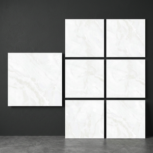 Azulejos de porcelana esmaltada mate con inspiración en mármol Qura Statuario de 800x800 mm para un elegante piso interior. - Product Image 6