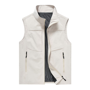 <span class=keywords><strong>Gilet</strong></span> Sportivo da <span class=keywords><strong>Uomo</strong></span> <span class=keywords><strong>con</strong></span> Logo Personalizzato a Prezzo di Fabbrica, Resistente, ad Asciugatura Rapida, Traspirante, Senza Maniche, <span class=keywords><strong>con</strong></span> Colletto Alto per Attività all'Aperto - Product Image 3
