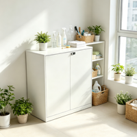 Archivador Metálico Moderno sin Llave con Cerradura de Código, Gran Capacidad, Uso Comercial para Oficinas, Hogares, Hoteles y Hospitales