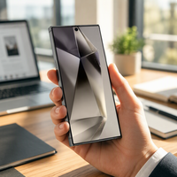 Smartphone 5G S24 Ultra Nouveau Modèle 2026 à Succès Commercial 16 Go + 1 To Écran 6,7 Pouces MTK6889 48MP + 108MP Android 15 CDMA/LTE Espagnol HD