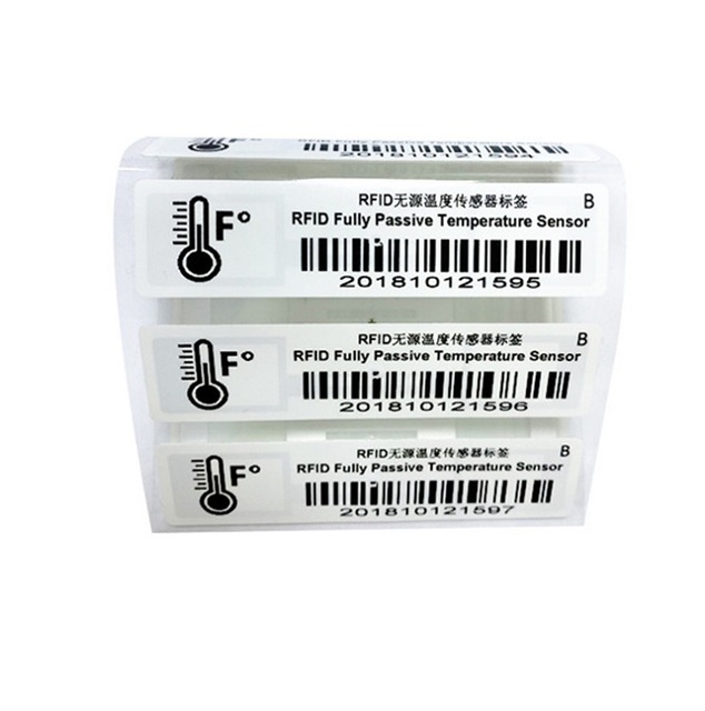 Chinese Supply Widely Applicable Uhf Rfid Temperature Label Rfid Sensor Tag