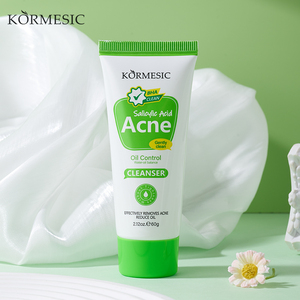 KORMESIC 60g <span class=keywords><strong>Nettoyant</strong></span> <span class=keywords><strong>Visage</strong></span> Hydratant en Gros, Nettoyage en Profondeur des Pores, Contrôle du Sébum, <span class=keywords><strong>Acide</strong></span> <span class=keywords><strong>Salicylique</strong></span>, Anti-Acné - Product Image 1
