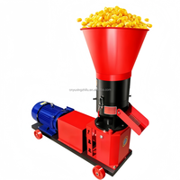 Nouvelle machine extrudeuse de granulés d'aliments pour animaux à haute productivité 300 kg/h en acier au manganèse