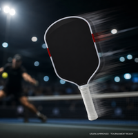 Pala de Pickleball Termoformada Unibody T700 de Fibra de Carbono Cruda de 16 mm sin Bordes, Logotipo Personalizado OEM