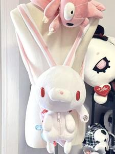 دمية أرنب مخيفة وغريبة على الطراز القوطي، لعبة محشوة لطيفة ومرعبة، دمية أرنب مخيفة، ألعاب محشوة للهالوين - Product Image 2