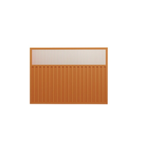 Homedeco – Panneau de séparation/paravent de luxe en métal abstrait style Art Déco pour salles à manger/salons et restaurants