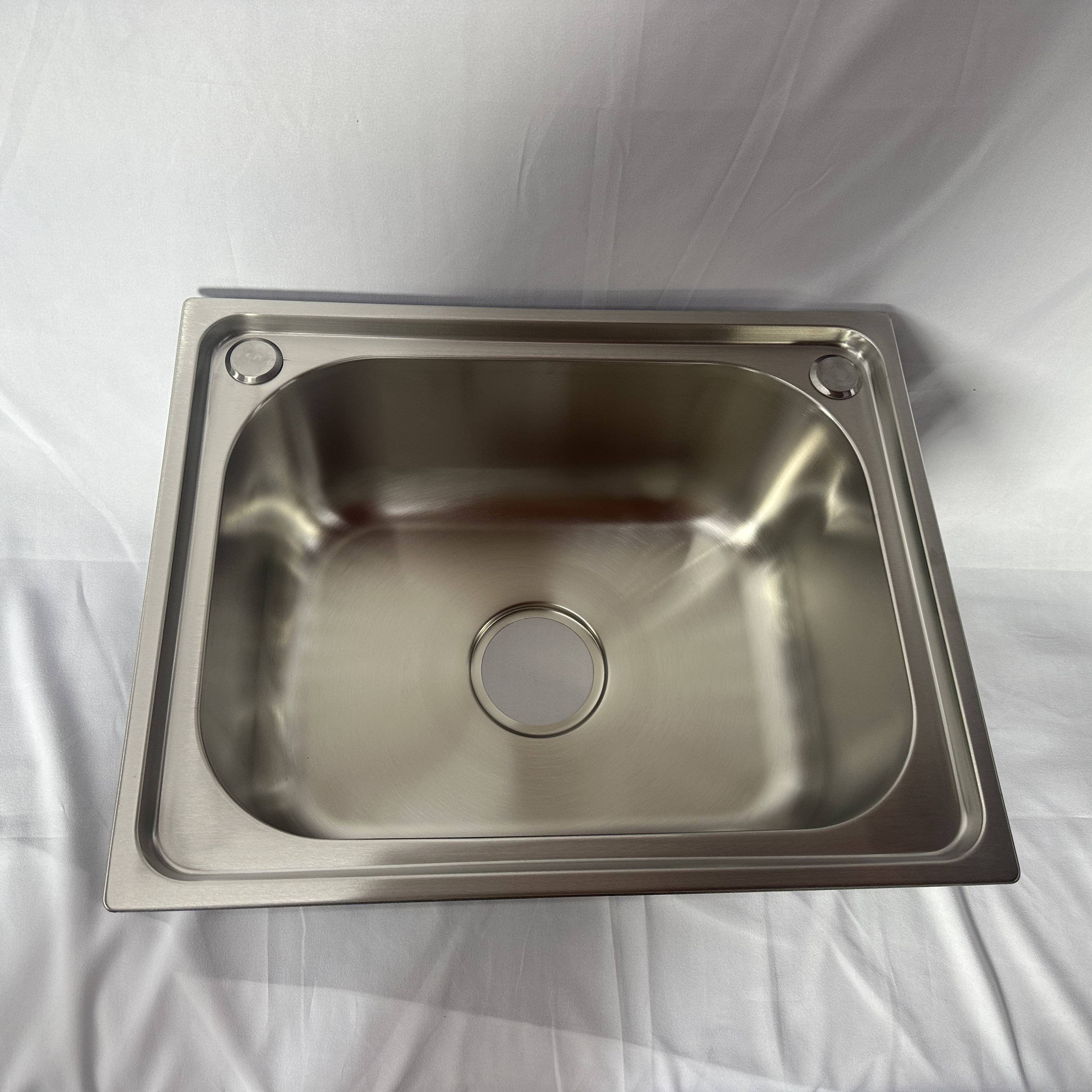 Small single basin flat edge450*390