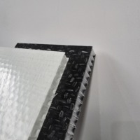 Panneau en nid d'abeille en fibre de verre haute performance, panneau composite en fibre de verre résistant aux intempéries, panneau sandwich pour pont de navire, marine