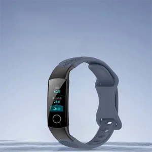 Bracelet de remplacement sport réglable, respirant et imperméable à motif pissenlit pour montre connectée <span class=keywords><strong>Honor</strong></span> <span class=keywords><strong>Band</strong></span> 4/<span class=keywords><strong>5</strong></span>, doux et respectueux de la peau - Product Image 4