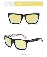 DUBERY Lunettes de soleil polarisées écologiques pour hommes, verres TAC, monture en PC, protection UV400 D730