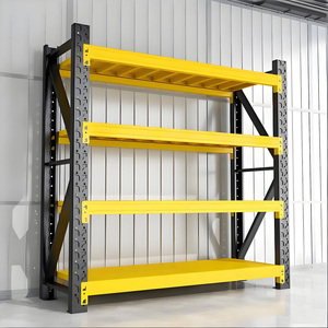 Estanterías de Almacenamiento de Alta Resistencia para Almacenes, Personalizables, de Múltiples Niveles, para Hogar, <span class=keywords><strong>Supermercado</strong></span> y Envíos Rápidos - Product Image 3