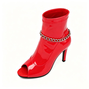 Bottines <span class=keywords><strong>de</strong></span> <span class=keywords><strong>danse</strong></span> professionnelles à chaîne <span class=keywords><strong>de</strong></span> cheville pour femmes, idéales pour le <span class=keywords><strong>jazz</strong></span>, la <span class=keywords><strong>danse</strong></span> <span class=keywords><strong>de</strong></span> salon, les talons <span class=keywords><strong>de</strong></span> <span class=keywords><strong>danse</strong></span> latine, les soirées et la pole dance - Product Image 6