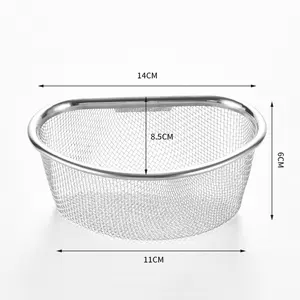 modern simple kitchen household high quality stainless steel triangular sink drain basket