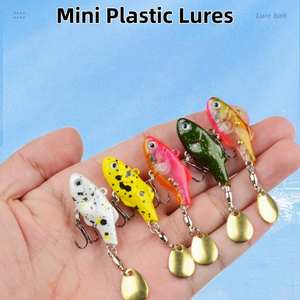 Sneda เหยื่อสปินเนอร์ VIB พลาสติกพิมพ์ลายเหยื่อแข็งสำหรับตกปลาในน้ำทุกระดับเบสแมนดาริน<span class=keywords><strong>ปลา</strong></span>แม่น้ำทะเลสาบลำธาร - Product Image 4