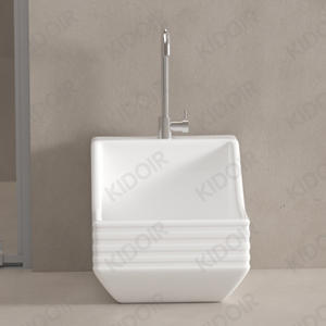 Moderno lujo musulmán baño cerámica Wudu pie lavado cuenco estación con grifos para Masjid Wudu mezquita oración <span class=keywords><strong>Becken</strong></span> Islamisch - Product Image 3
