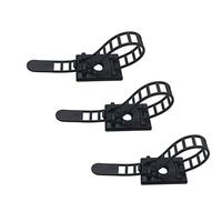 Serre-câble en plastique réglable de type T et clip adhésif pour fils de différentes tailles CL-2