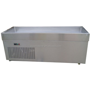 वाणिज्यिक एकल तापमान बफेट प्रशीतन बर्फ की मेज ठंस्टिंग कैबिनेट संगमरमर काउंटरटॉप आवृत्ति रूपांतरण प्रौद्योगिकी - Product Image 6