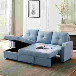 PZ HOME futón moderno sofá esquina convertible sofá cama plegable sofá cama muebles con <span class=keywords><strong>precio</strong></span> - Product Image 6