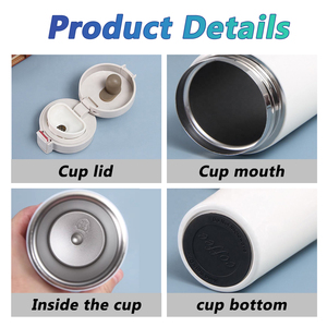 <span class=keywords><strong>Thermos</strong></span> isotherme en acier inoxydable pour voyage, <span class=keywords><strong>tasse</strong></span> à <span class=keywords><strong>café</strong></span>, 350 ml, 510 ml - Product Image 3
