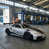 Voiture de karting électrique professionnelle GT3 pour adultes, course commerciale et divertissement en plein air avec moteur haute puissance