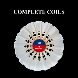 Volant de Badminton en Plumes d'Oie LINGMEI 70 pour Entraînement de Tournoi International - Product Image 5