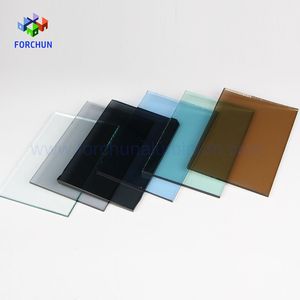 <span class=keywords><strong>Prix</strong></span> bon marché 4mm 5mm verre flotté teinté gris/fenêtres et portes en verre/usine de verre de Chine - Product Image 6