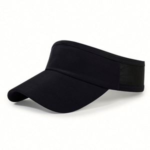 Wholesale Unisex Sun Visor Caps Summer Stretch Elastic Visor Hat Custom Visors Cap Golf Caps - Product Image 5