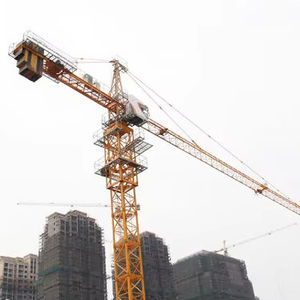 Grue à tour <span class=keywords><strong>Hammerhead</strong></span> TC6012 6T avec flèche de 60 m pour la construction résidentielle, industrielle et de ponts en immeubles de grande hauteur - Product Image 1