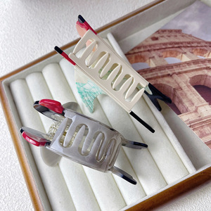 Qianjin คลิปหนีบผม<span class=keywords><strong>รูป</strong></span>นก<span class=keywords><strong>อ้วน</strong></span>แบบตลกออกแบบได้ตามต้องการกิ๊บหนีบผมแบบอะซิเตทคลิปหนีบผมรูปนกพิราบน่า<span class=keywords><strong>รัก</strong></span>มีเอกลักษณ์ - Product Image 3