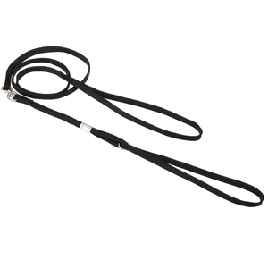 Venta al por mayor clásico varios colores ajustable plano tejido correas mascota perro mostrar plomo nailon correa para caminar - Product Image 1