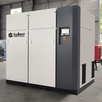Compresseur d'air industriel à vis sans huile pour la découpe laser et les machines CNC, type sec sans huile