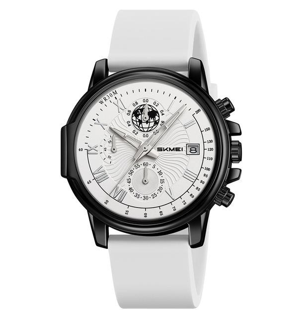 Skmei 2468 Men Watches High Quality Fashion Wristwatch Men Silicone Quartz Watches