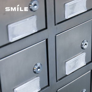 CHNSMILE OEM Buzón <span class=keywords><strong>de</strong></span> Acero Inoxidable Personalizable <span class=keywords><strong>de</strong></span> 29 Puertas, <span class=keywords><strong>de</strong></span> Alta Seguridad, Impermeable y Resistente al Óxido, <span class=keywords><strong>para</strong></span> <span class=keywords><strong>Comunidades</strong></span> y Uso Exterior - Product Image 6