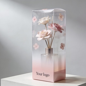 Boîte en PET transparente de qualité supérieure, personnalisée et imprimée, avec poignée, pour l'emballage de biscuits, de bonbons et d'aliments, faible MOQ - Product Image 4