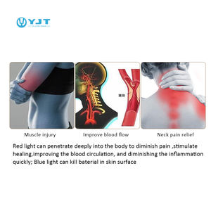 Dispositivo de terapia de luz LED Luz azul 475nm y luz roja 630nm Usable para aliviar el dolor de cuello y el <span class=keywords><strong>tratamiento</strong></span> de la presión arterial alta - Product Image 2