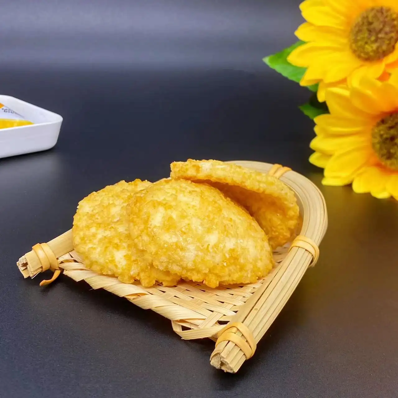 קוריאני פופולרי חטיף מתוק אורז עוגת פריך עוגיות מטוגן דבש אורז קרקר