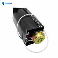 Ventilateur de ventilation pour cabine d'ascenseur 28W 220V, corps en métal noir, distance entre les trous 578x70mm, sortie 530x40mm, ventilateur d'évacuation pour cabine d'ascenseur