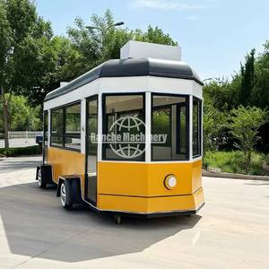 Coffee Trailer <b>Mobile</b> Street Food Truck <b>for</b> <b>Sale</b>-Stainless Steel Rust Resistant Snack Food Hotdog Ice Cream - Product Image 3