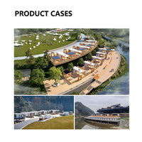Maisons mobiles préfabriquées de luxe confortables, pods, maisons conteneurs, cabines Apple, avec salon et chambre, pour mini-bureau ou centre commercial