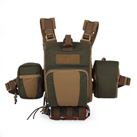 PTG Harnais de Poitrine pour Jumelles avec Pochette Télémètre, Léger et Portable pour la Chasse et le Tir