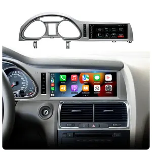 Audi 10.25 inç IPS ekran Android araba radyo kablosuz Carplay GPS Navi multimedya oynatıcı Audi Q7 için