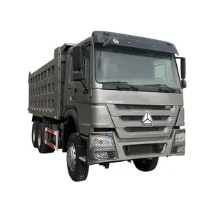 Kullanılan kaliteli HOWO 25 ton damperli kamyonlar 371hp ağır kamyon 6x4 euro2 10 tekerlekler damperli kamyon satılık