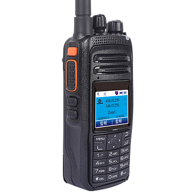 ETMY Cb Radio UHF VHF GPS Handheld Digital Two Way Radio DM-R98 China DMR Security Walkie Talkie
