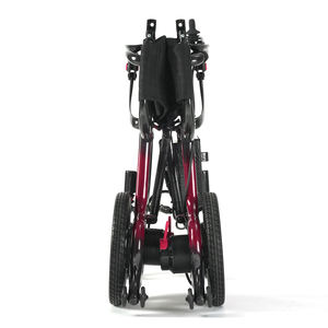 Nouveauté 2026 : Chariot de soins 4-en-1 de 12,4 kg <span class=keywords><strong>pour</strong></span> personnes âgées et handicapées, rotation à 360° °   Fauteuil roulant électrique à commande arrière en carbone avec frein électromagnétique - Product Image 6