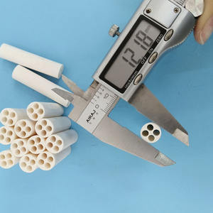 Tubo Isolante in Ceramica Industriale Rubalit Alsint 99.7% Allumina Al2O3 Ossido di Alluminio per Alta Temperatura per Resistore RTD - Product Image 6