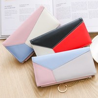 Dompet Kulit Minimalis Kecil Pendek Murah Mini Lucu Tipis untuk Wanita Perempuan Gadis Dompet Stylish Tipis dengan Rumbai De Mujer 2021