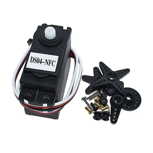 Moteur servo à rotation continue à 360 degrés DS04-NFC 5,5 kg pour voiture intelligente et robot, module servo à engrenages CC 4,8 V-6 V - Product Image 1