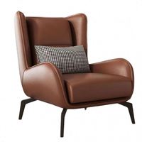Fauteuil d'appoint, fauteuil simple pour salon, design moderne, faible MOQ, service ODM